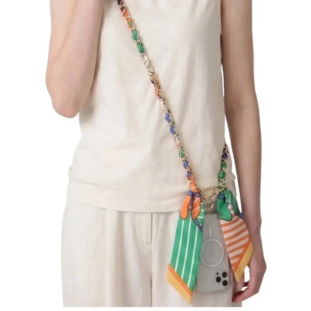 Scarf Chain Strap for Purse or Phone